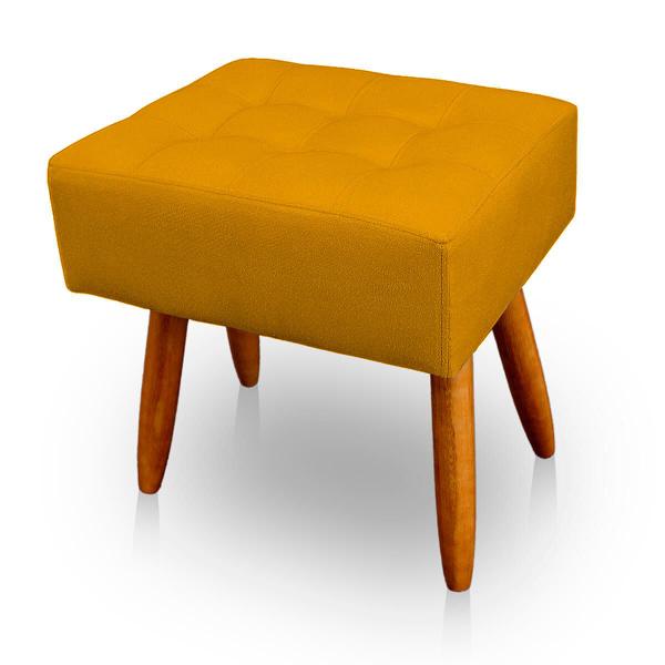 Imagem de Poltrona Decorativa Duda com Puff New para Sala e Quarto Suede - LH Decor