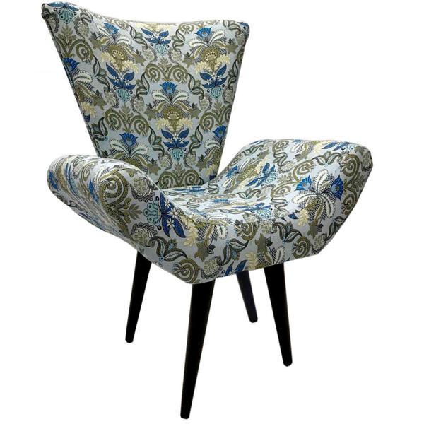 Imagem de Poltrona Decorativa Elegance Estampado Arabesco