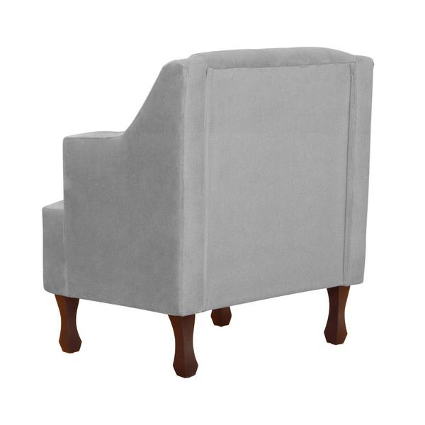 Imagem de Poltrona Decorativa Genesis para Sala Suede Cores - DS Estofados