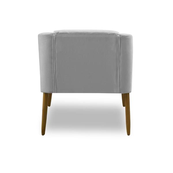 Imagem de Poltrona Decorativa Lilian Suede Para Sala de Estar Quarto