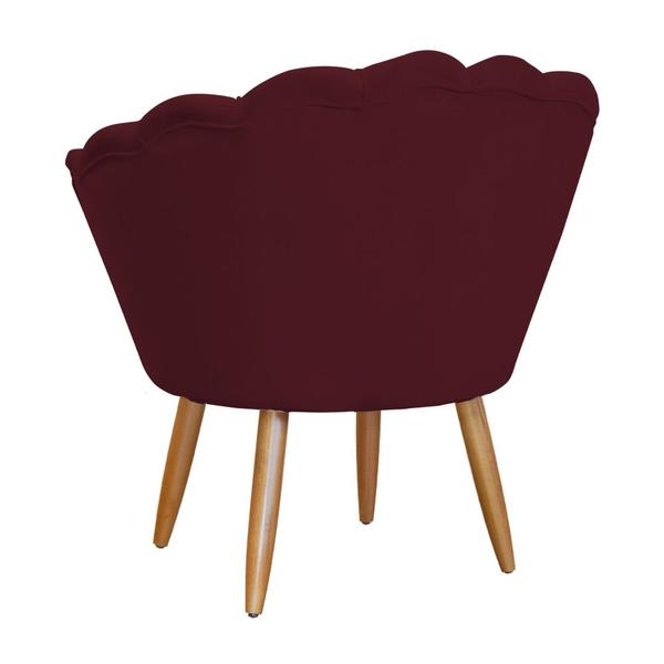 Imagem de Poltrona Decorativa Margarida Suede - V8 Decor