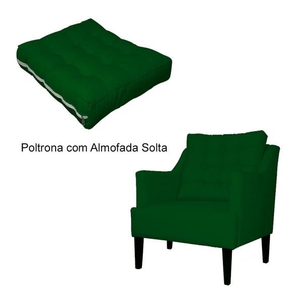 Imagem de Poltrona Decorativa Stefanie Suede - MALTA DECOR