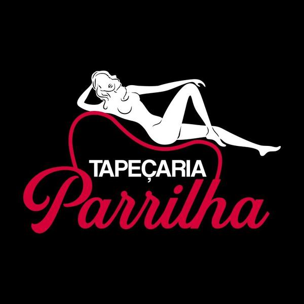 Imagem de Poltrona Divã Exótica Tantra  Preta & Vermelha com Algms  Tapeçaria Parrilha