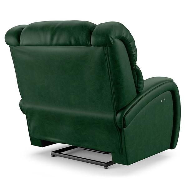 Imagem de Poltrona do Papai Reclinável Kalie Power Touch Massagem FH9 PU Verde Musgo - Mpozenato