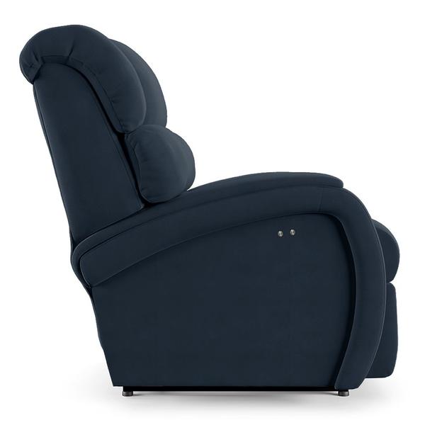 Imagem de Poltrona do Papai Reclinável Napoli Power Touch Massagem PU Azul FH1 - D'Rossi