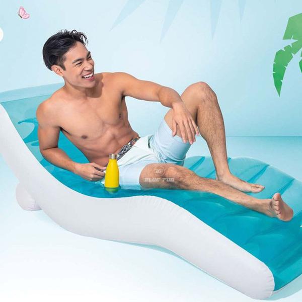 Imagem de Poltrona Espreguiçadeira Inflável Refrescante Splash Lounge 56874 INTEX