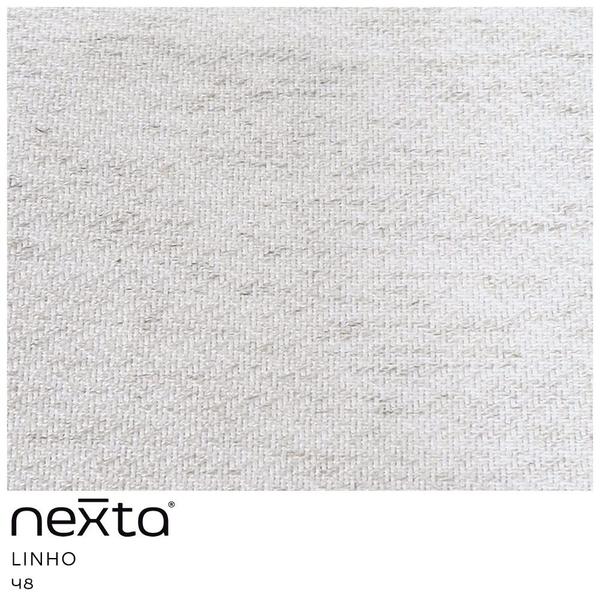 Imagem de Poltrona Para Sala Betina Base Preto Viscolinho Off White - Nexta Casa