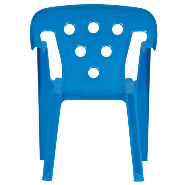 Imagem de Poltroninha Plástica Kids Azul - MOR