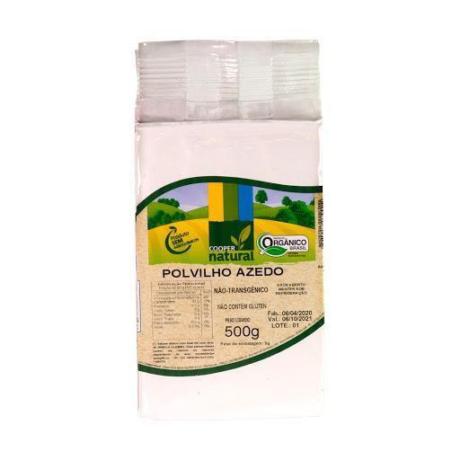 Polvilho Azedo Orgânico Coopernatural 500G Imagem de Polvilho Azedo Orgânico Coopernatural 500G