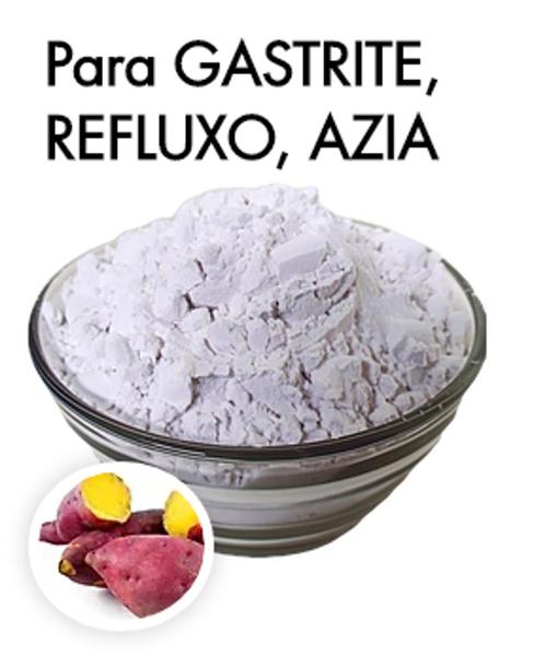 Polvilho de batata doce roxa 100% puro à granel 500g - DR NARDELLI Imagem de Polvilho de batata doce roxa 100% puro à granel 500g