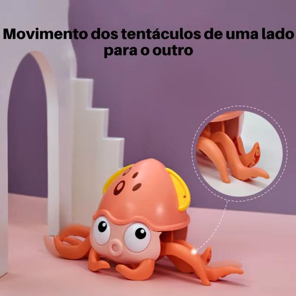 Imagem de Polvo Fujão Brinquedo Criança na água Com Movimento