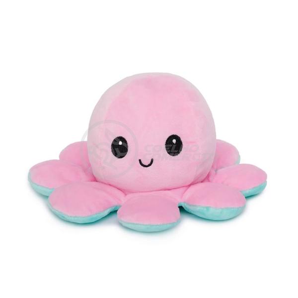 Polvo Reversível Bipolar de Pelúcia Humor Feliz e Bravo 2 em 1 TikTok Fofinho Macio - Rosa e Azul - Smart Bracelet Imagem de Polvo Reversível Bipolar de Pelúcia Humor Feliz e Bravo 2 em 1 TikTok Fofinho Macio - Rosa e Azul