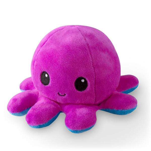 Imagem de Polvo reversível Plushie TeeTurtle Roxo Azul 10cm