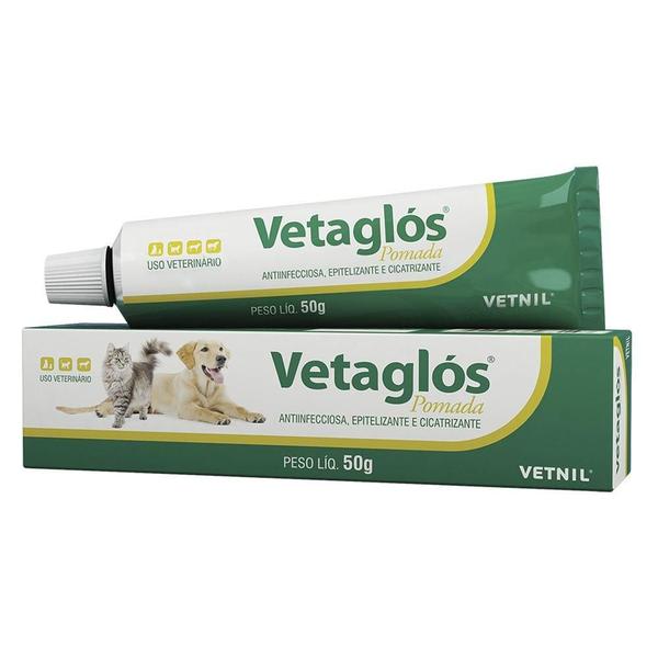 Imagem de Pomada Cicatrizante Vetnil Vetaglos - 50 g