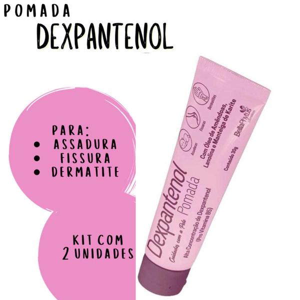 Imagem de Pomada Dexpantenol Para Assaduras Fissuras Dermatites