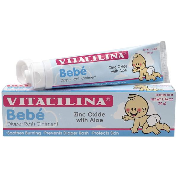 Imagem de Pomada para assaduras Vitacilina Bebe 52mL (quantidade de 6)