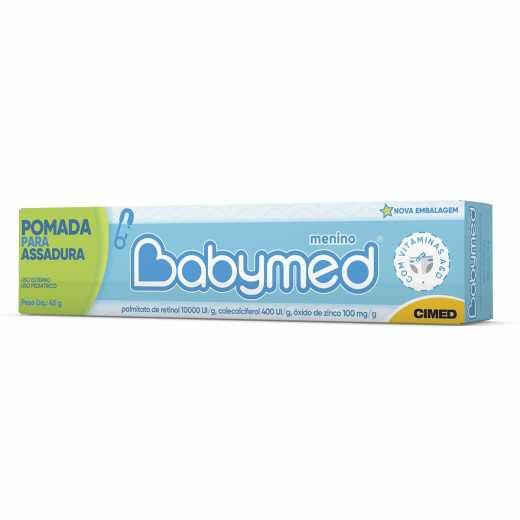 Imagem de Pomada prevenção de assaduras babymed meninos 45g