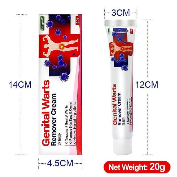 Imagem de Pomada removedora de verrugas Creme antibacteriano para herpes genital