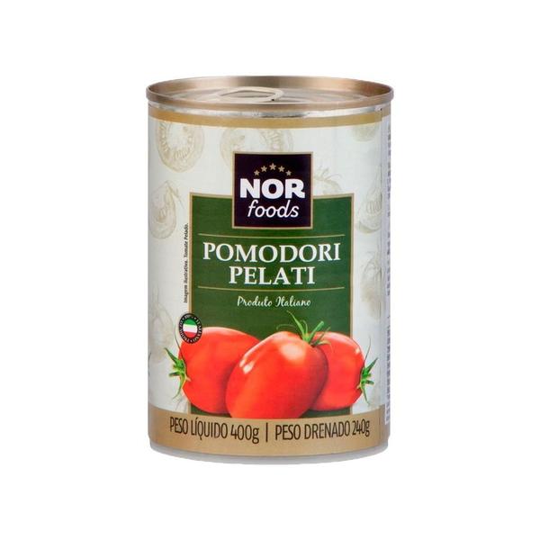 Pomodori Pelati Tomate Nor Foods 400G Imagem de Pomodori Pelati Tomate Nor Foods 400G