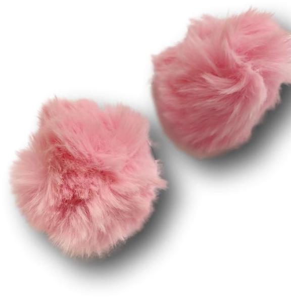 Imagem de PomPom De Pelucia Atacado Pacote 50mm 50Uni Para Artesanatos Chaveiros Itens Para Cabelo e brinquedos