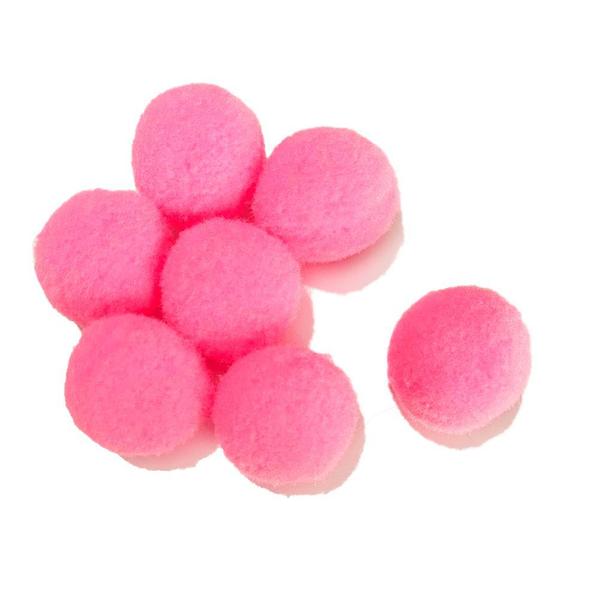 Imagem de Pompom Solto 20mm pacote com 50 unidades Rosa Bebê - Luli