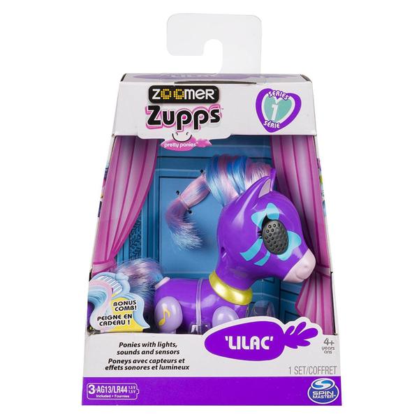 Pônei Lilac Interativo Luz e Som Zoomer Zupps Pretty Ponies SUNNY 1940 Imagem de Pônei Lilac Interativo Luz e Som Zoomer Zupps Pretty Ponies SUNNY 1940