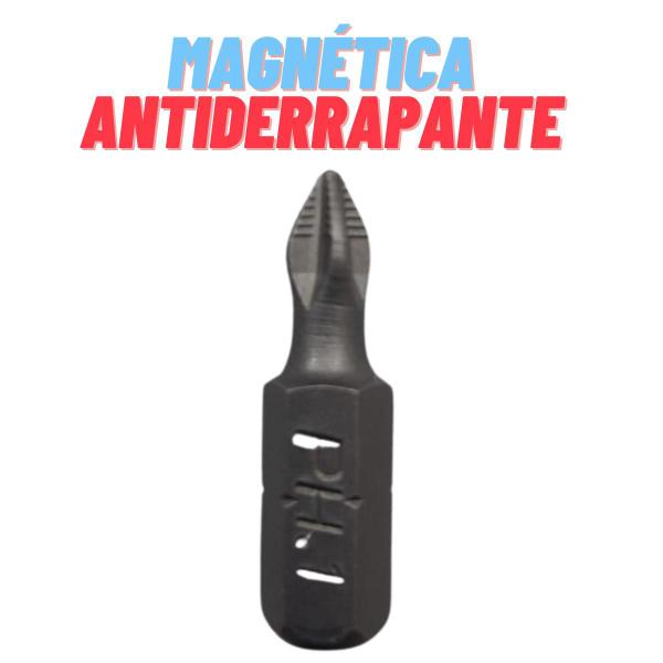 Imagem de Ponta Bits PH1 25mm Kit 10 peças Ponteira Magnética Parafusadeira Aço S2