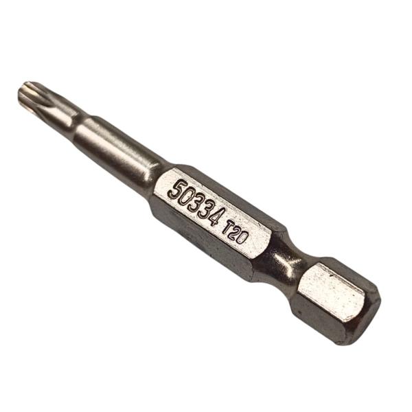 Imagem de Ponta Bits TORX Encaixe 1/4 T20 50mm em Aço S2 ST59334 SATA