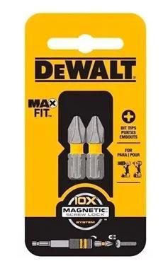 Imagem de Ponta phillips dewalt ph3 maxfit c/2pcs