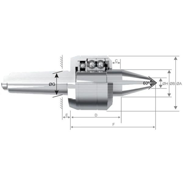 Imagem de Ponta Rotativa Med. TNF CM-3 Standard H-013