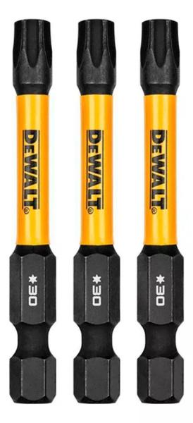 Imagem de Ponta Torx T30 FlexTorq 2-1/4 - 3 Peças DWAF2TX30IR3 DeWalt