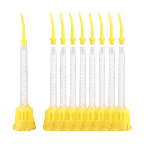 Imagem de Pontas de Mistura Dentária Descartáveis (50/100 unidades) - Pistola de Silicone