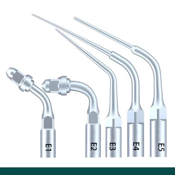 Imagem de Pontas De Raspador Dental Ultrassônico, 5 Peças, Periodôntica, Endodontia, Adequada Para Ems