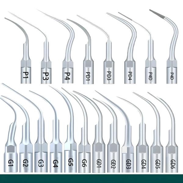 Imagem de Pontas Ultrassônicas para Raspador Dental - Compatíveis com EMS, Woodpecker e SATELEC