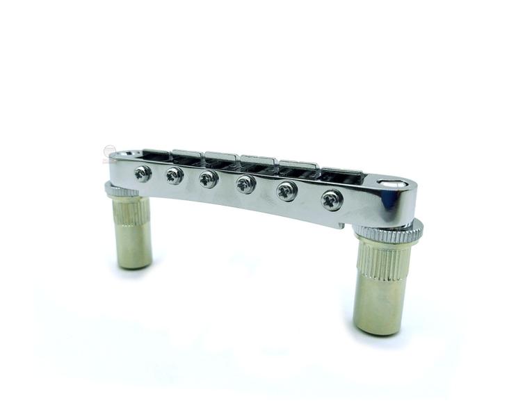 Imagem de Ponte fixa guitarra Gotoh GE103B-T Niquel Tune-o-matic Japan