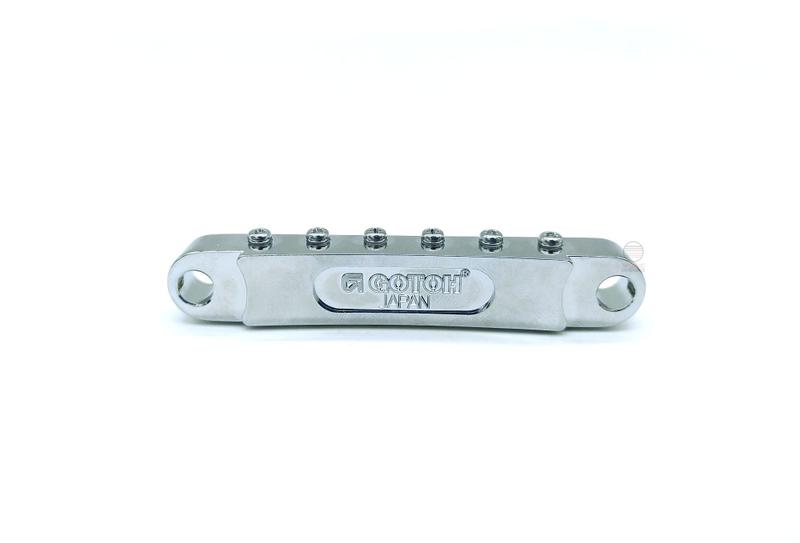 Imagem de Ponte fixa guitarra Gotoh GE103B-T Niquel Tune-o-matic Japan