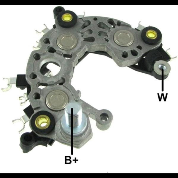 Imagem de Ponte retificadora 11Ah  12V  Fiat Uno 2010 a 2016 Gauss 