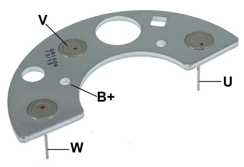 Imagem de Ponte Retificadora Pampa Del Rey Mf275 Mf4275 Gauss Ga1004