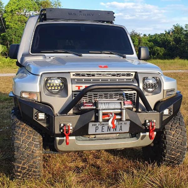 Imagem de Ponteiras com LEDs Para-Choque Penna Off-Road Troller T4 / T5 / TX4 Dianteiro 2015 - 2021