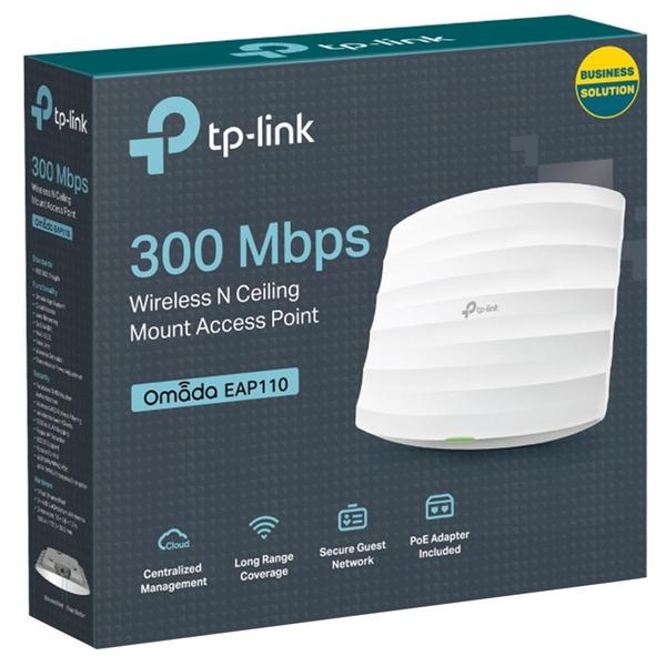 Imagem de Ponto de Acesso Sem Fio TP-Link EAP110 300 MBPS Montagem No Teto