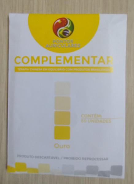 Imagem de Ponto Ouro para Auriculoterapia Complementar c/60 un