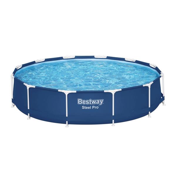 Imagem de Pool Bestway Steel Pro 12 pés x 30 polegadas acima do solo com acessórios