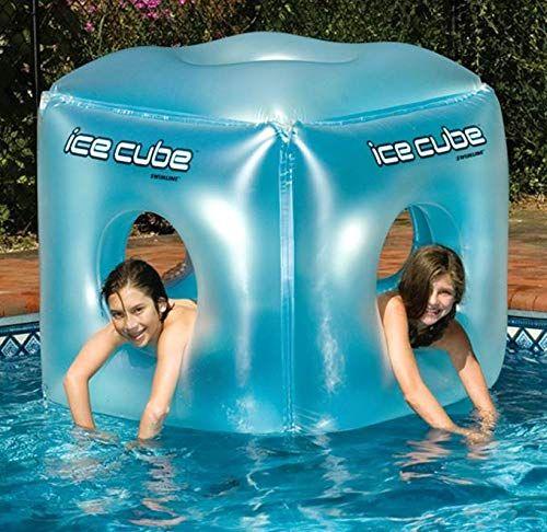 Imagem de Pool Float Swimline Ice Cube Fun Habitat 50 para crianças e adultos