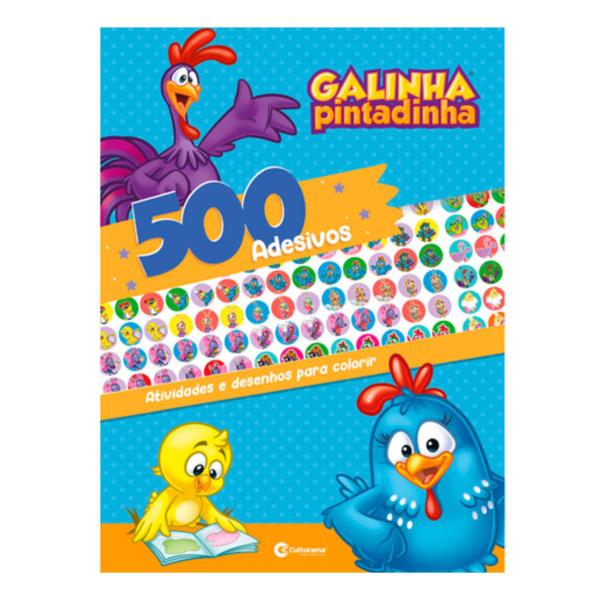 Imagem de Pop 500 adesivos galinha pintadinha