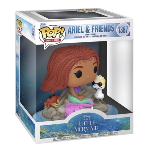 Pop! Deluxe - Disney: A Pequena Sereia - Ariel E Amigos 1367 - FUNKO Imagem de Pop! Deluxe - Disney: A Pequena Sereia - Ariel E Amigos 1367