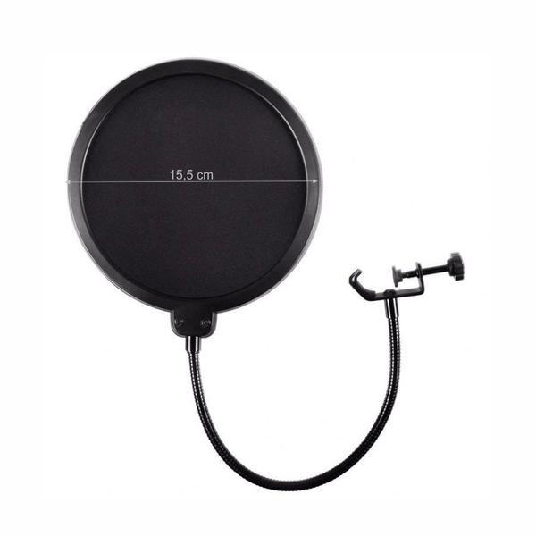 Imagem de Pop Filter Para Microfone Universal