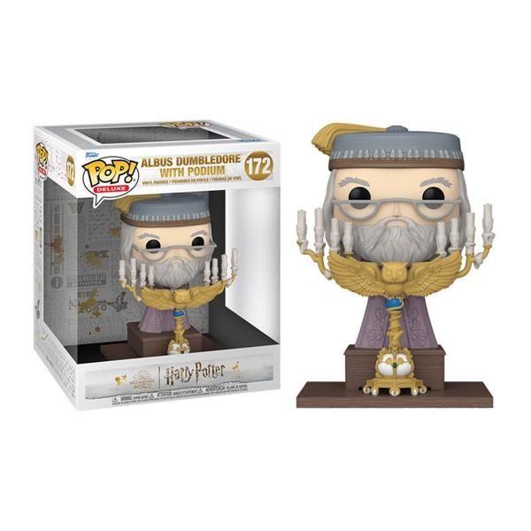 Imagem de Pop! funko - harry potter - albus dumbledore com podium