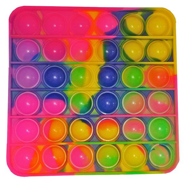 Imagem de Pop It Anti Stress Fidget Toys Colorido Silicone