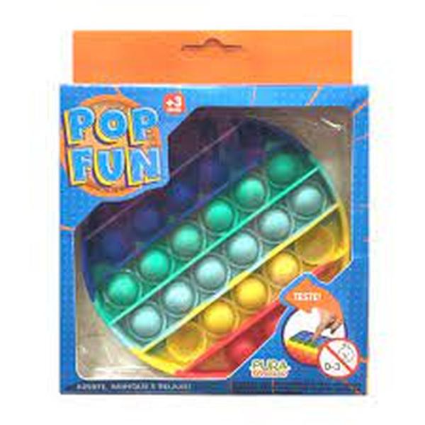 Pop It Círculo Colorido Yes-Toys - Pop Fun Imagem de Pop It Círculo Colorido Yes-Toys