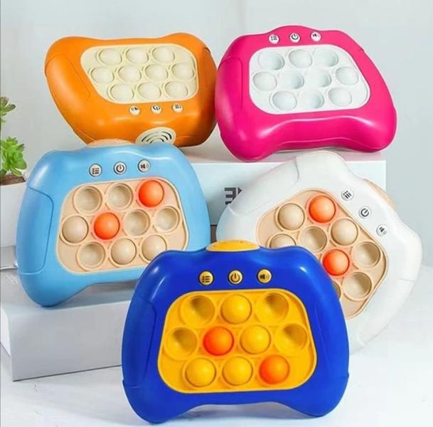 Pop It Eletrônico Game Console Jogo de Memória Brinquedo Anti estress para Crianças Adulto e Infantil Luz Som Fidget - LVO Imagem de Pop It Eletrônico Game Console Jogo de Memória Brinquedo Anti estress para Crianças Adulto e Infantil Luz Som Fidget